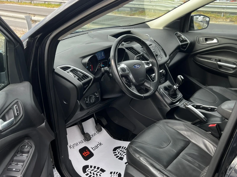 Ford Kuga ЛИЗИНГ-4Х4-ПАНОРАМА-КОЖА-КЛИМАТРОНИК-ТОП, снимка 7 - Автомобили и джипове - 51381757
