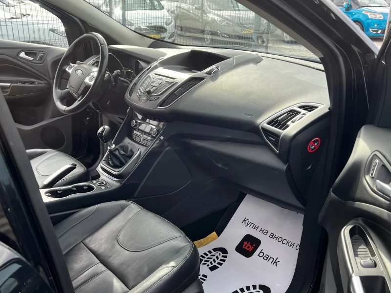 Ford Kuga ЛИЗИНГ-4Х4-ПАНОРАМА-КОЖА-КЛИМАТРОНИК-ТОП, снимка 12 - Автомобили и джипове - 51381757