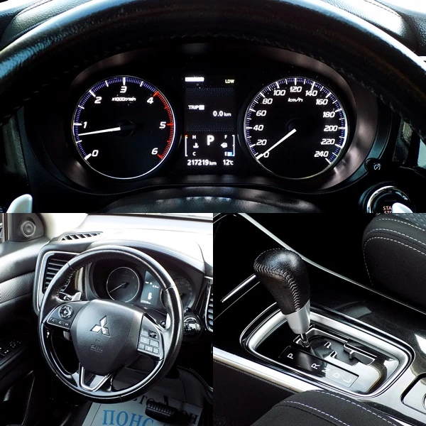 Mitsubishi Outlander 2.2DiD/150к./AUTOMATIC/4x4/7 МЕСТА/РЕАЛНИ КМ/2018г, снимка 12 - Автомобили и джипове - 52630465