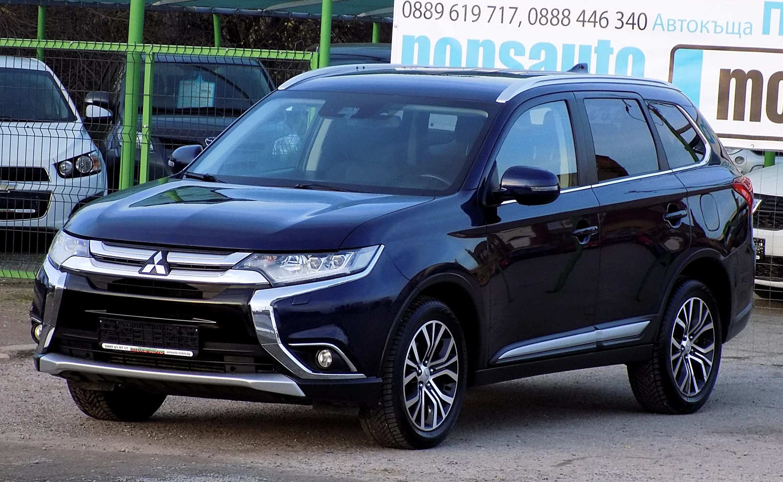 Mitsubishi Outlander 2.2DiD/150к./AUTOMATIC/4x4/7 МЕСТА/РЕАЛНИ КМ/2018г, снимка 1