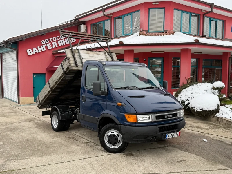 Iveco Daily 35C13* 2.8HPT* Тристранен самосвал* 3.00 метра кош, снимка 11 - Бусове и автобуси - 53361349