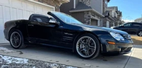 Mercedes-Benz SL * 6.0L AMG * ПОДГРЕВ* KEYLESS* , снимка 3
