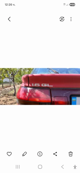 Обява за продажба на Toyota Corolla 1.6 GL ~4 444 лв. - изображение 6