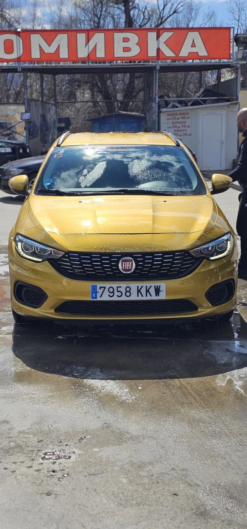 Fiat Tipo 1.4i 120кс+ ЗАВОДСКА ГАЗ-ПОДХОДЯЩИ ЗА ТАКСИ, снимка 4 - Автомобили и джипове - 44871682