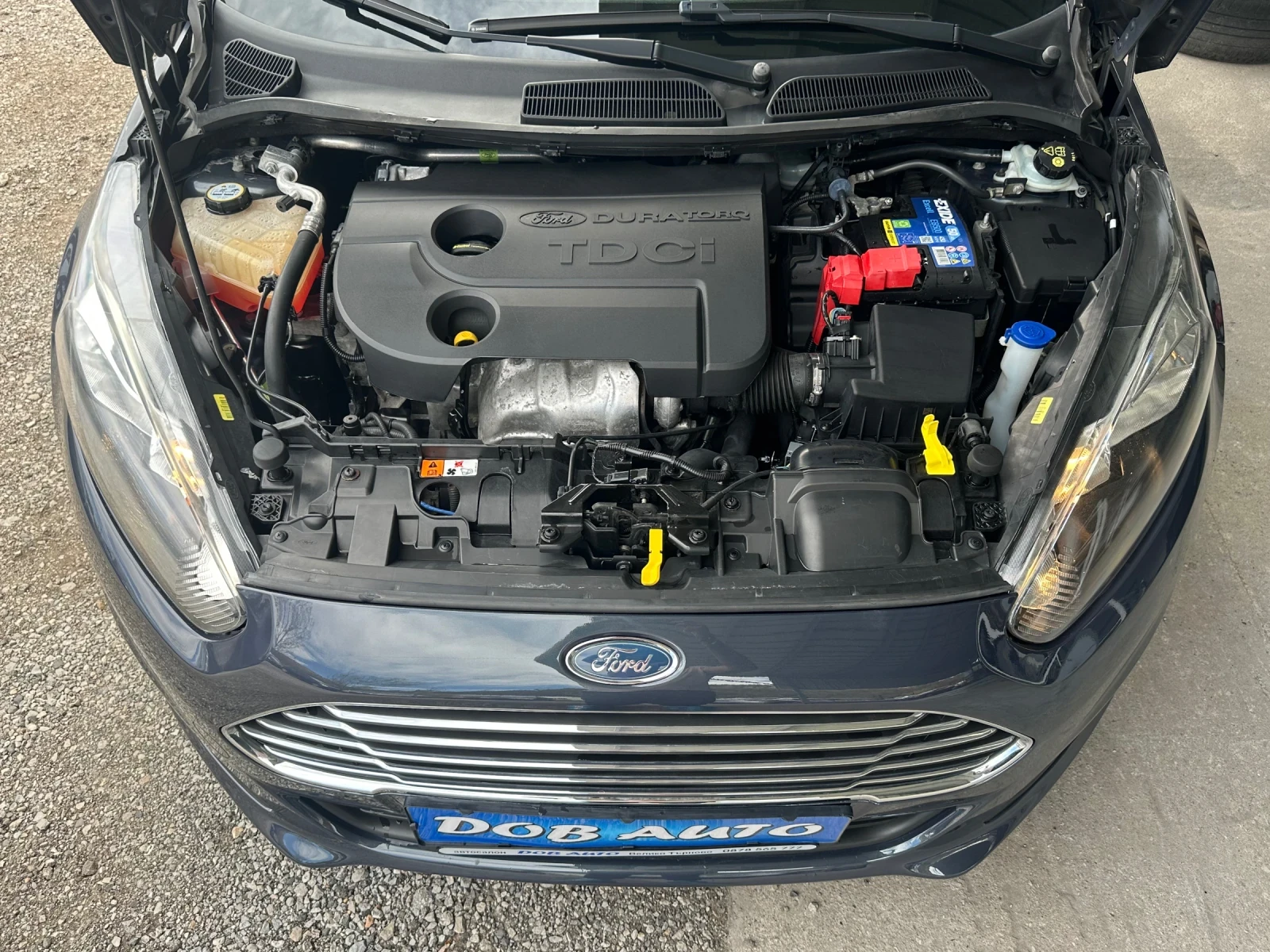 Ford Fiesta 1.5TDCI-TITANIUM-75к.с-КЛИМАТИК, снимка 17 - Автомобили и джипове - 54137080