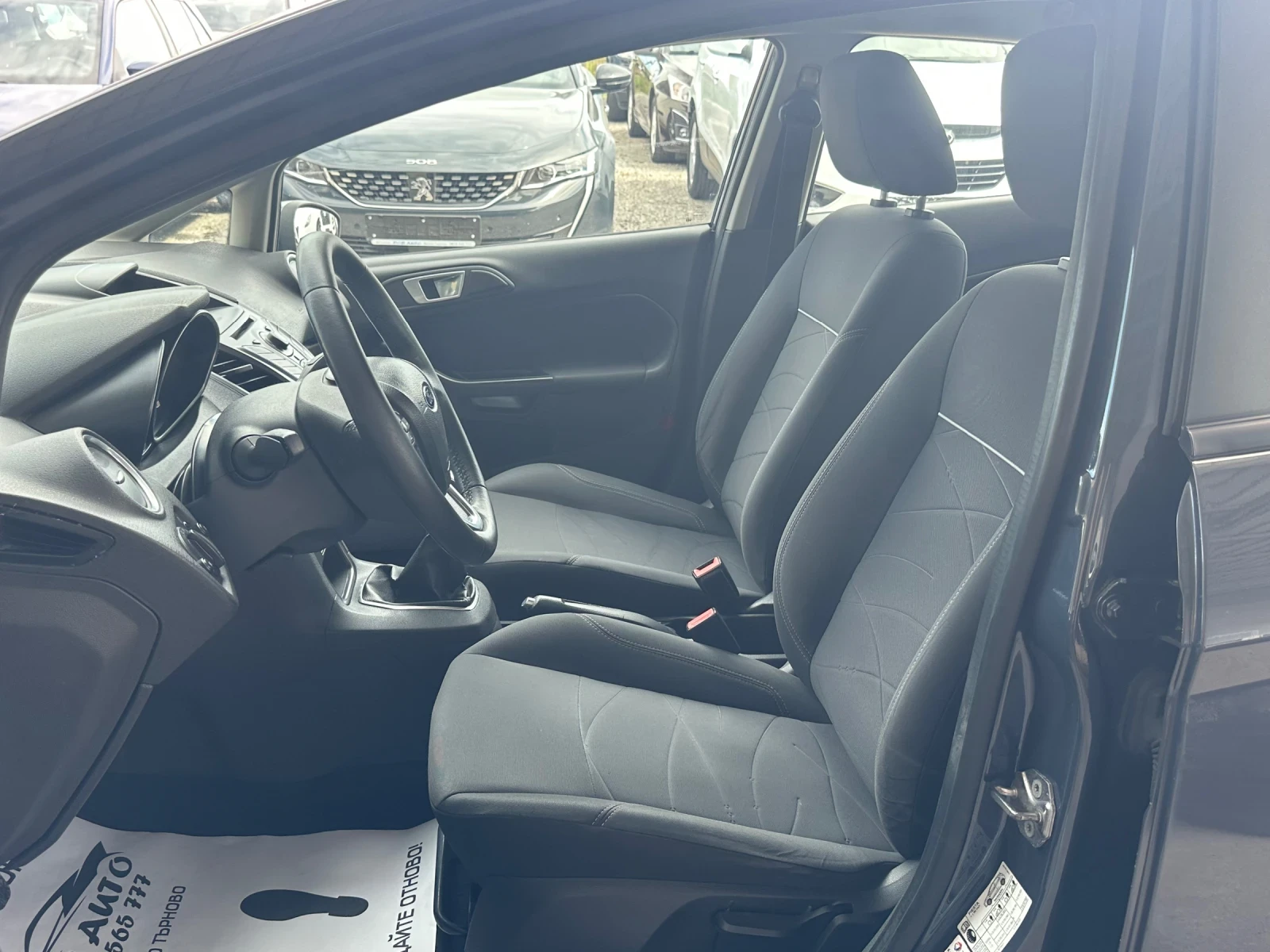 Ford Fiesta 1.5TDCI-TITANIUM-75к.с-КЛИМАТИК, снимка 11 - Автомобили и джипове - 54137080