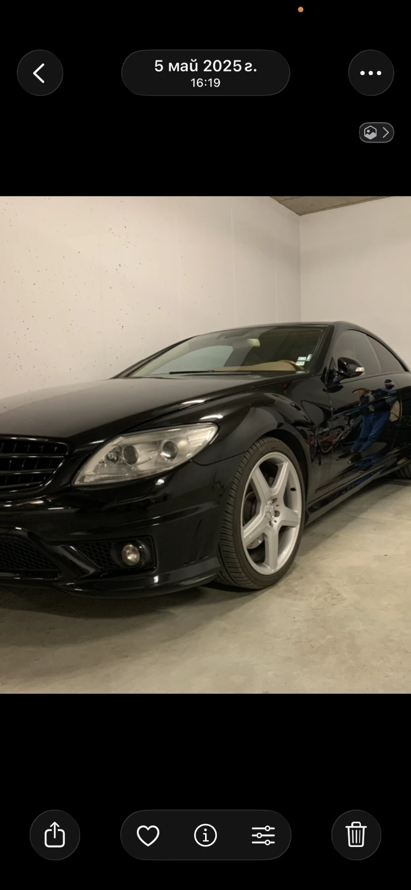 Mercedes-Benz CL 500 CL 63 AMG, снимка 8 - Автомобили и джипове - 54415883