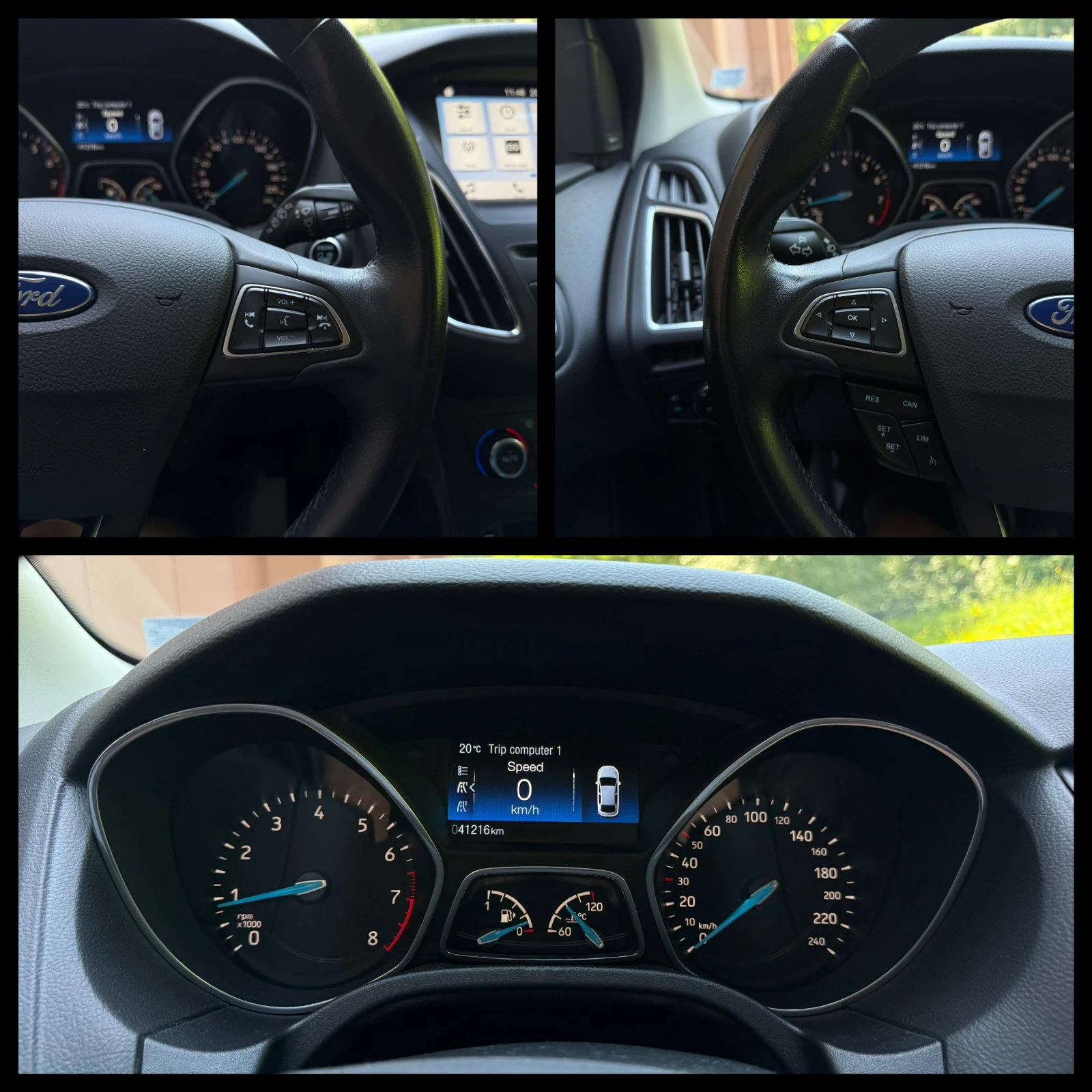 Ford Focus 1.0i 125k.c. 41000КМ ОТ БЪЛГАРИЯ ГАРАНЦИЯ 6 МЕСЕЦА, снимка 14 - Автомобили и джипове - 55061654
