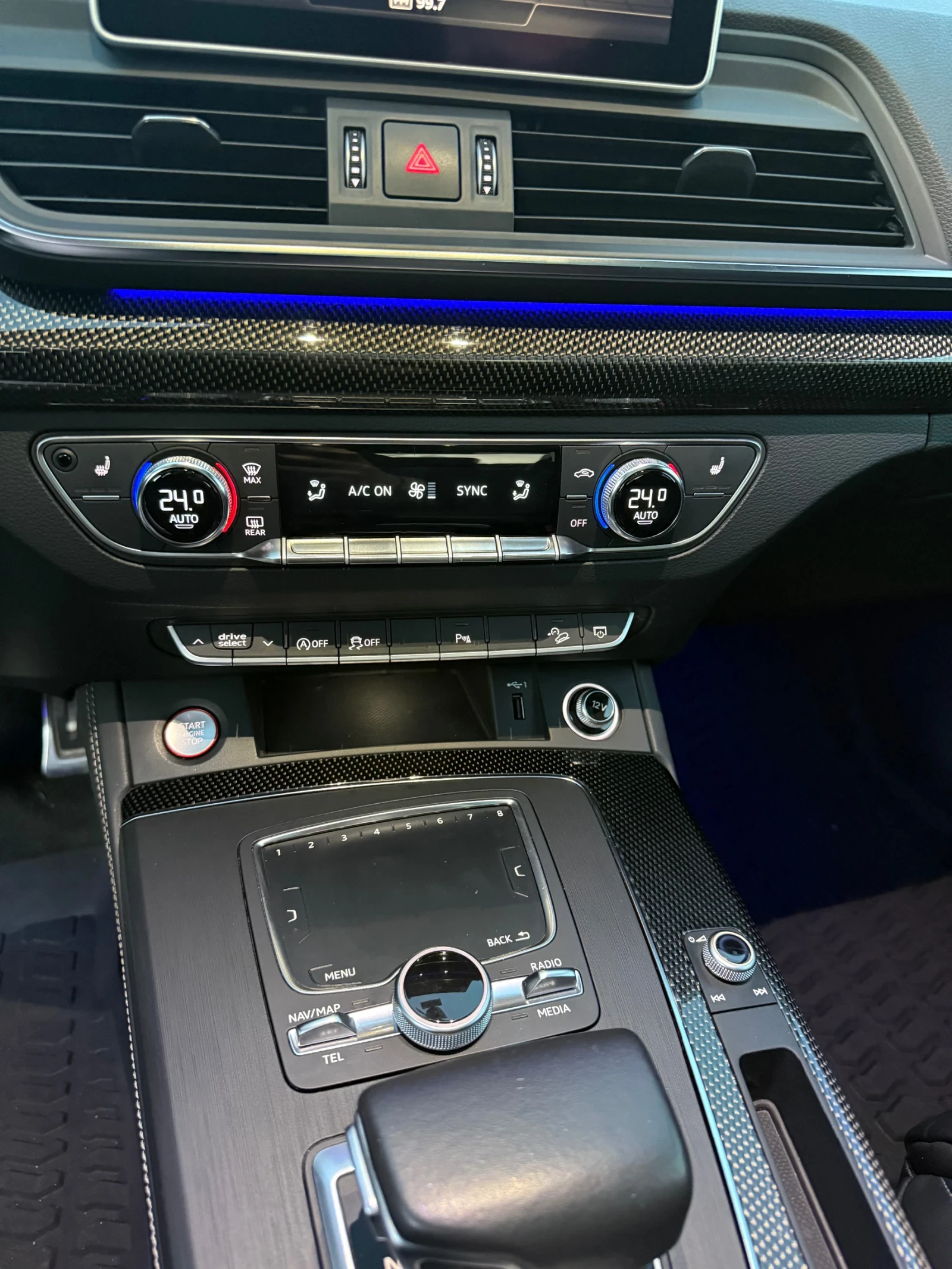 Audi SQ5 21 // Head up// Keyless//360//Carbon/.  | Mobile.bg   11