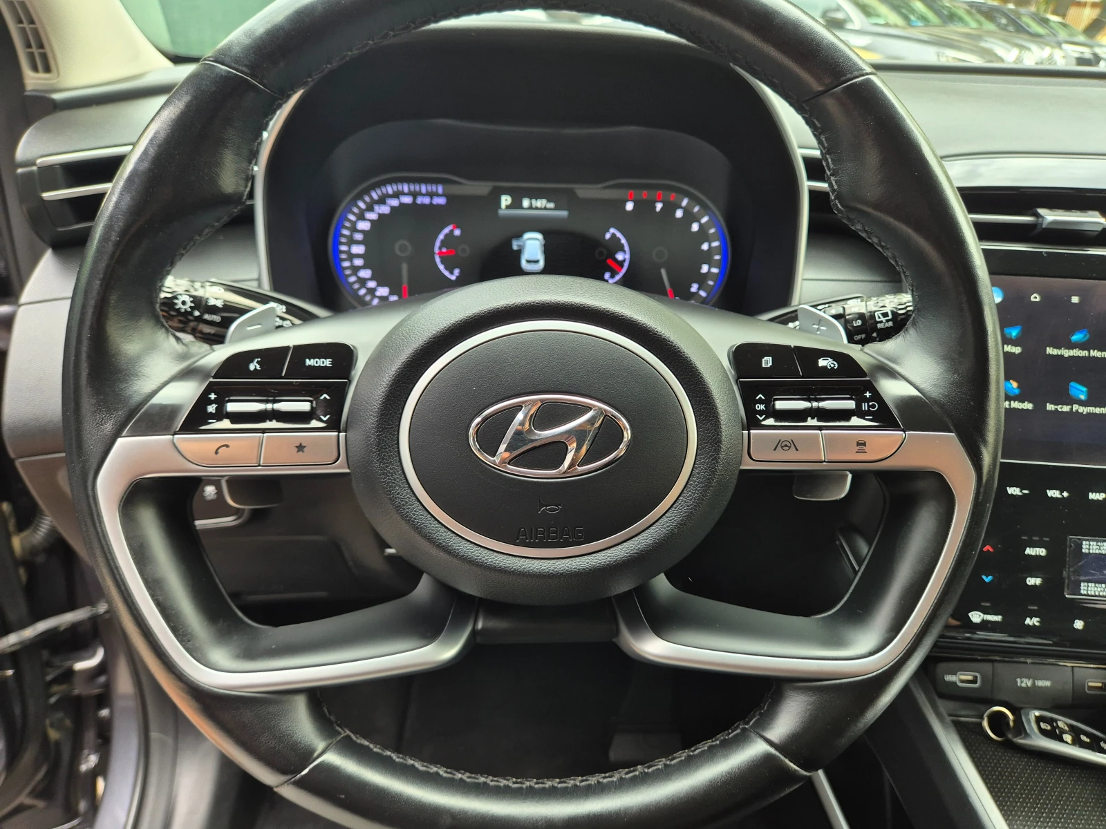Hyundai Tucson 1.6 T 180 к.с. 4x2 наличен в БГ, снимка 10 - Автомобили и джипове - 56164680