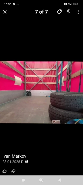 Fiat Ducato Брезент с легло над кабината , снимка 7