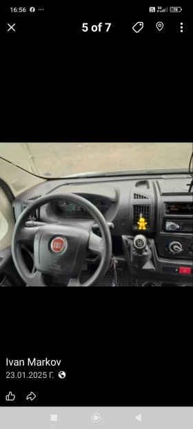 Fiat Ducato Брезент с легло над кабината , снимка 5