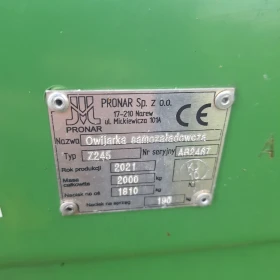 Балировачка John Deere PRONAR Z245, снимка 7