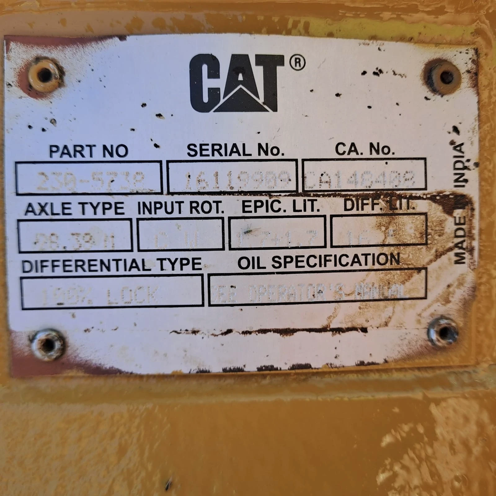 Багер Cat 427F - изображение 9