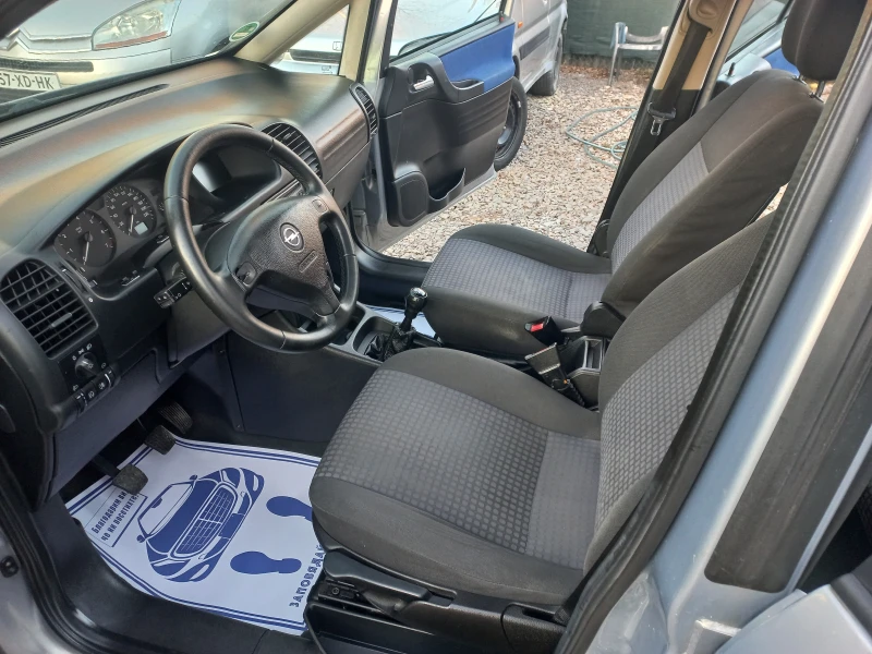 Opel Zafira 1.8i* ГАЗОВ.ИЖЕКЦИОН* 7МЕСТА, снимка 11 - Автомобили и джипове - 48410351