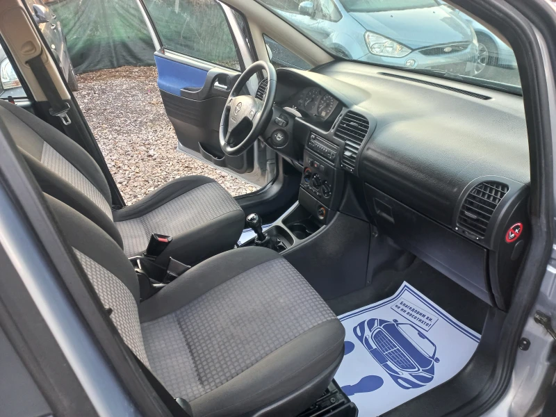 Opel Zafira 1.8i* ГАЗОВ.ИЖЕКЦИОН* 7МЕСТА, снимка 9 - Автомобили и джипове - 48410351