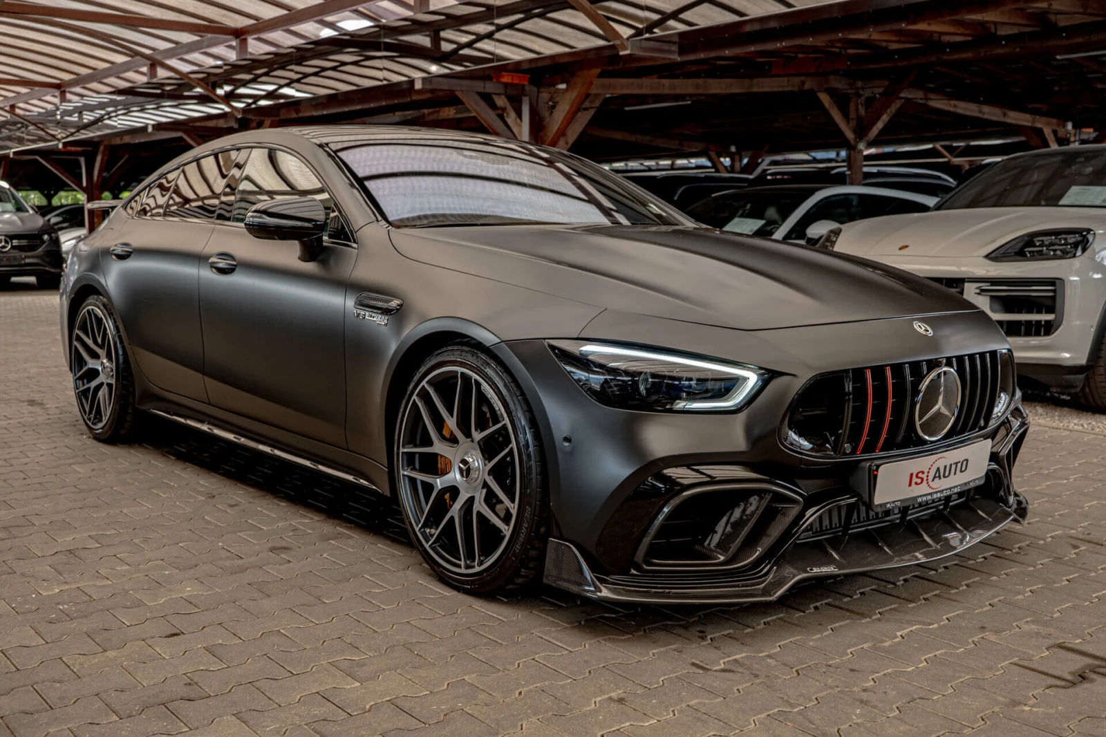 Mercedes-Benz AMG GT 63S/4Matic/MAGNO/Керамика/Обдухване/Burmester/BRAB - изображение 2