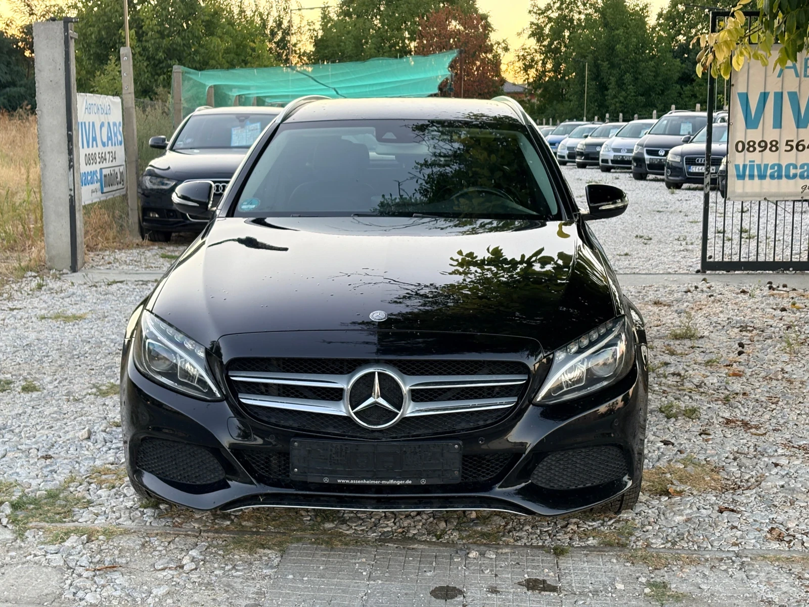 Mercedes-Benz C 220 РЪЧКА  Сервизна История 215000 км, снимка 2 - Автомобили и джипове - 55637700