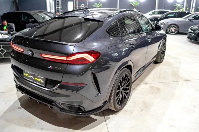 BMW X6 M50I XDRIVE FULL ПАНО HARMAN KARDON ЛИЗИНГ 100%, снимка 10 - Автомобили и джипове - 52461538