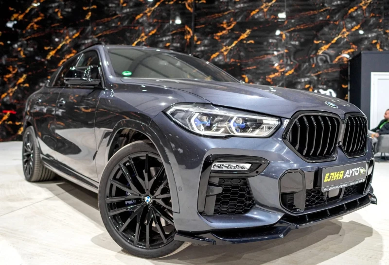 BMW X6 M50I XDRIVE FULL ПАНО HARMAN KARDON ЛИЗИНГ 100%, снимка 3 - Автомобили и джипове - 52461538