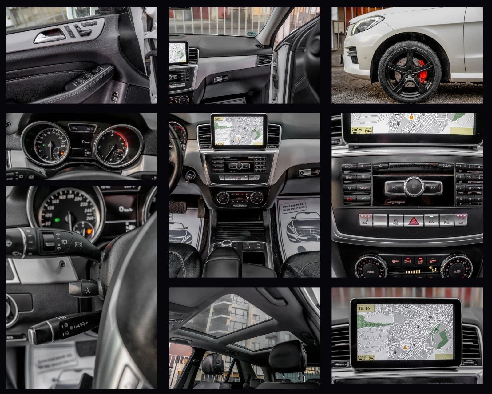 Mercedes-Benz ML 350 CDI-AMG LINE-ПАНОРАМА-ПОДГРЕВ-ANDROID-FULL LED-TOP - изображение 9