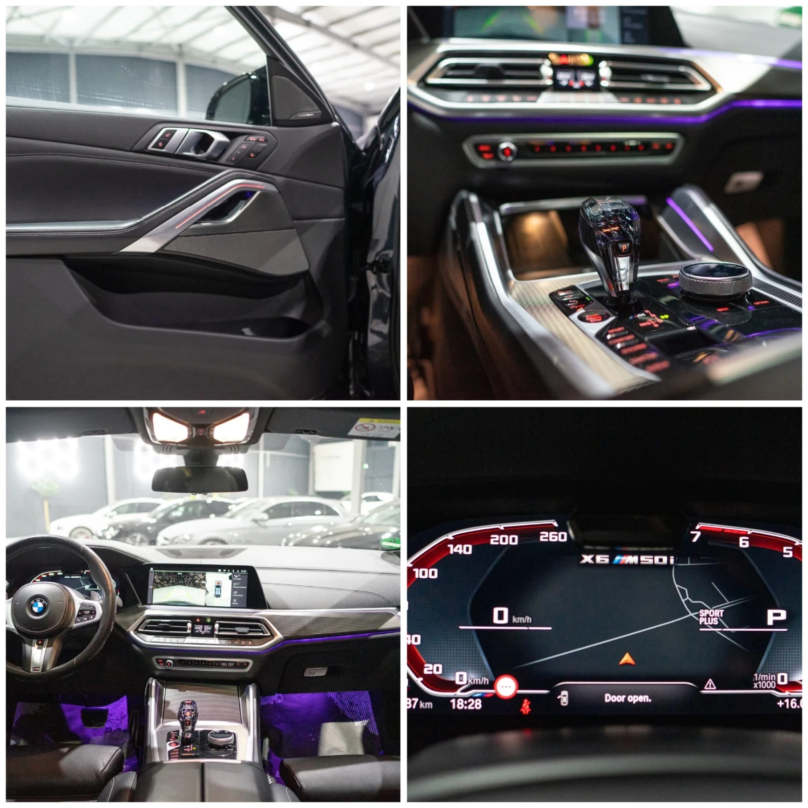 BMW X6 M50I XDRIVE FULL  HARMAN KARDON  100% | Mobile.bg   16