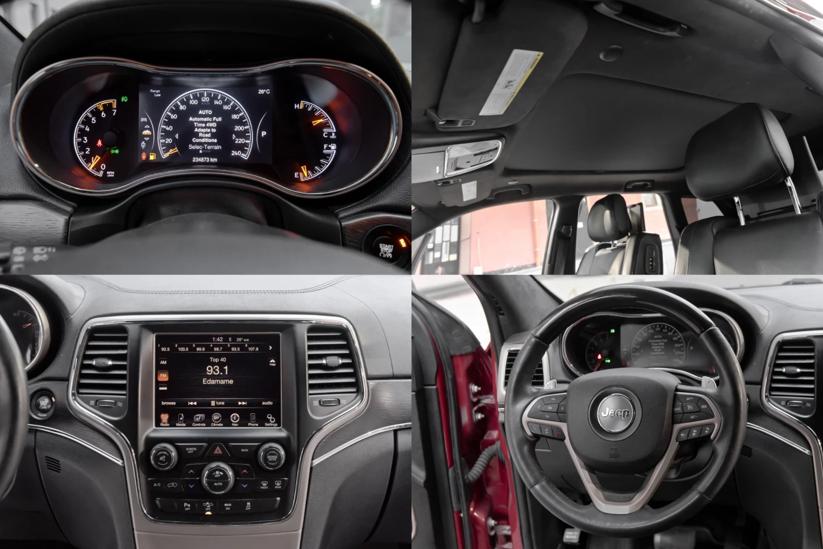 Jeep Grand cherokee Summit extra, снимка 14 - Автомобили и джипове - 55155171