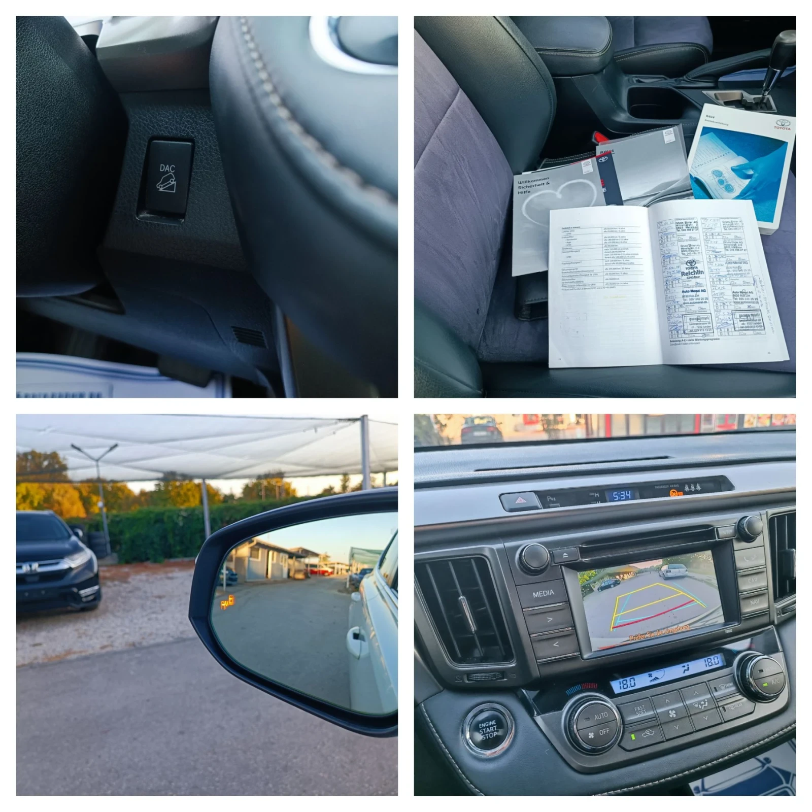 Toyota Rav4 2.0i-151кс-ШВЕЙЦАРИЯ-АВТОМАТ-4Х4-KEYLESS-NAVI, снимка 16 - Автомобили и джипове - 56121332