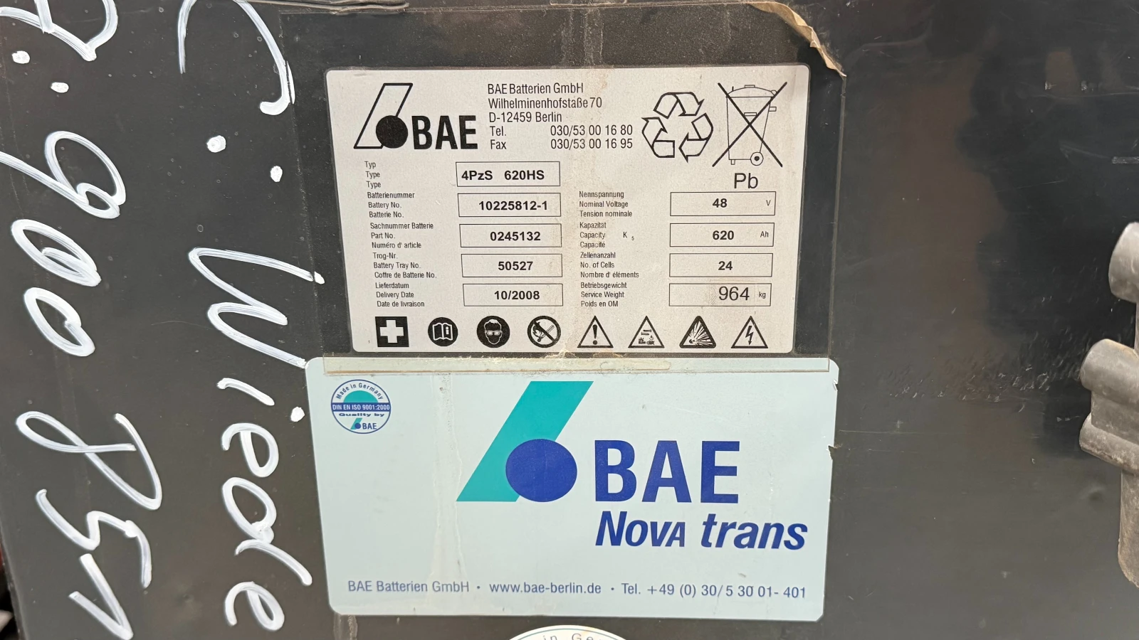 Електрокар BT RRE 140M 48V, снимка 16 - Индустриална техника - 56656934