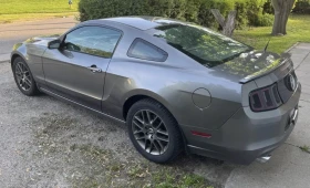 Ford Mustang V6 * РЪЧКА * КОЖА * ПОДГРЕВ * CARFAX * , снимка 4