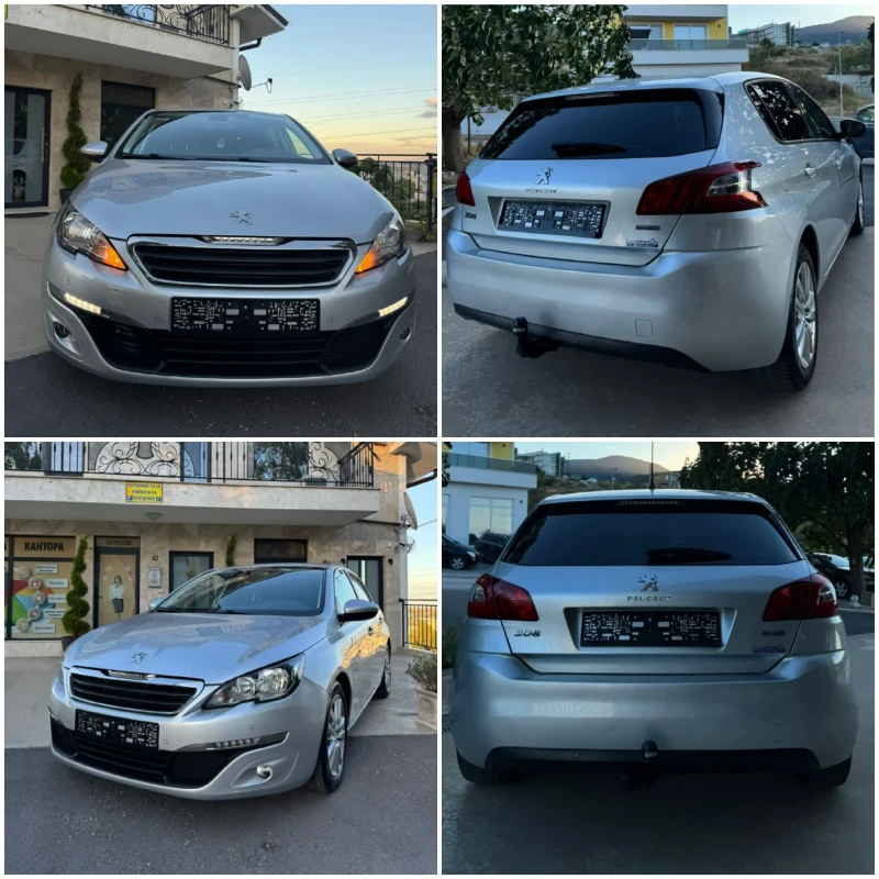 Peugeot 308 1.6 BlueHDI LED Navi, снимка 3 - Автомобили и джипове - 47417913