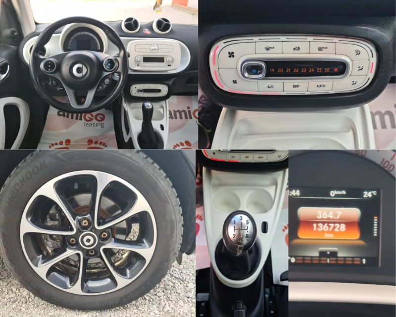 Smart Fortwo 1.0 BENZIN 52KW EVRO6B, снимка 6 - Автомобили и джипове - 51542287
