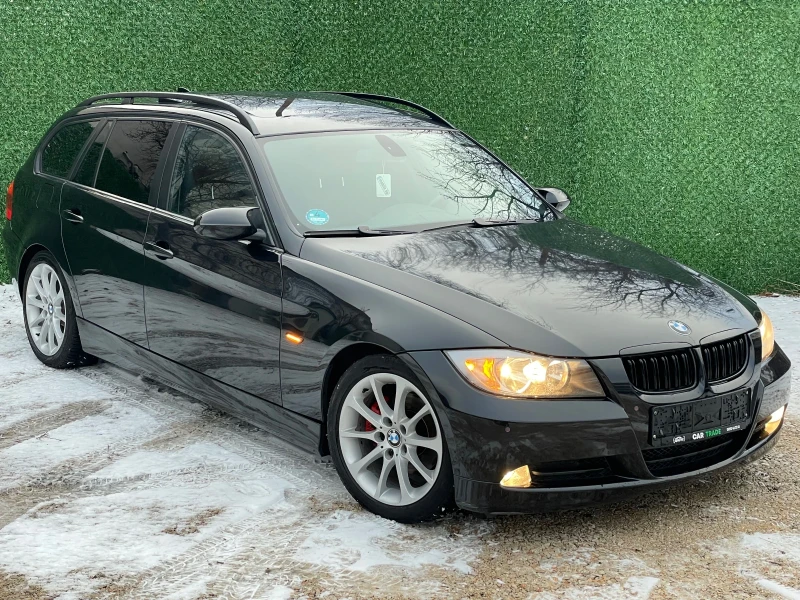 BMW 320 M47/ПАНОРАМА/KEYLESS/КОЖА/NAVI/ЧЕРЕН ТАВАН, снимка 3 - Автомобили и джипове - 53072917