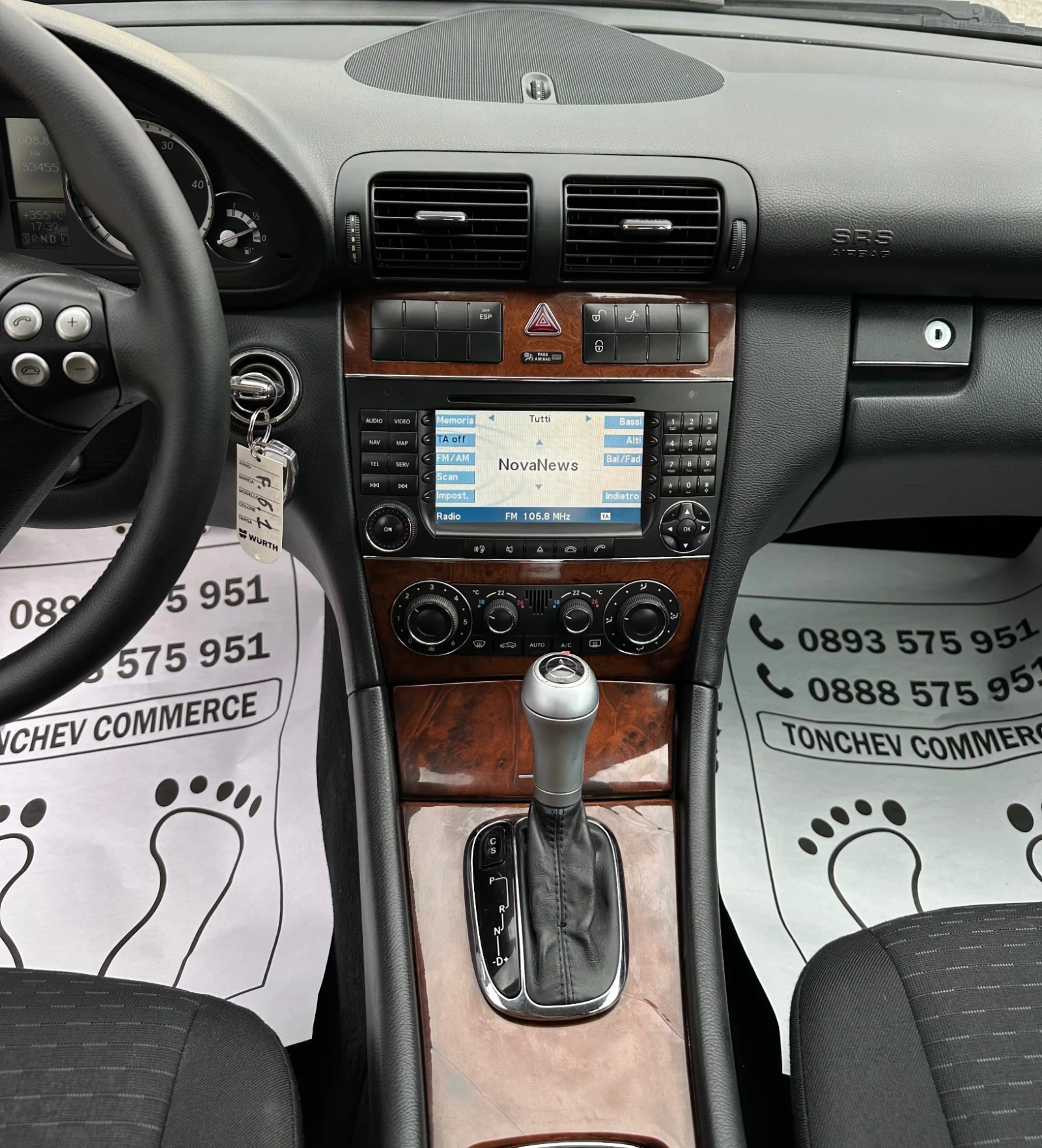 Mercedes-Benz C 220 SPORT Edition-153.000km-ORIGINAL-AUTOMAT-NAVI-NEW - изображение 10