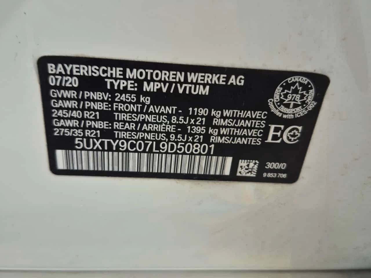 BMW X3 M40I  CARFAX, снимка 15 - Автомобили и джипове - 54411857