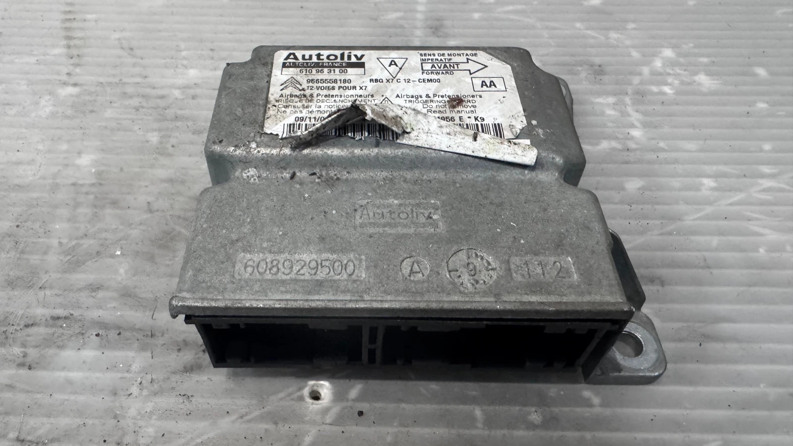 Airbag  /  /  a Citroen C5  - 9665558180 / 610963100 | Mobile.bg   1