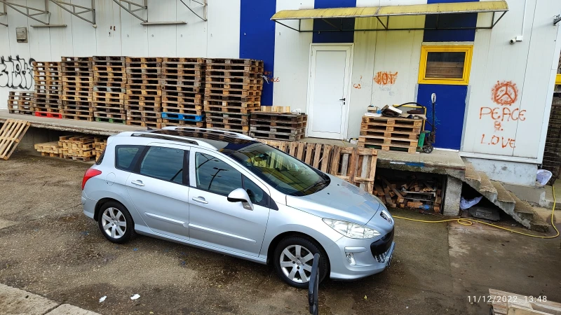 Peugeot 308 1.6 HDI SW, снимка 2 - Автомобили и джипове - 48200770