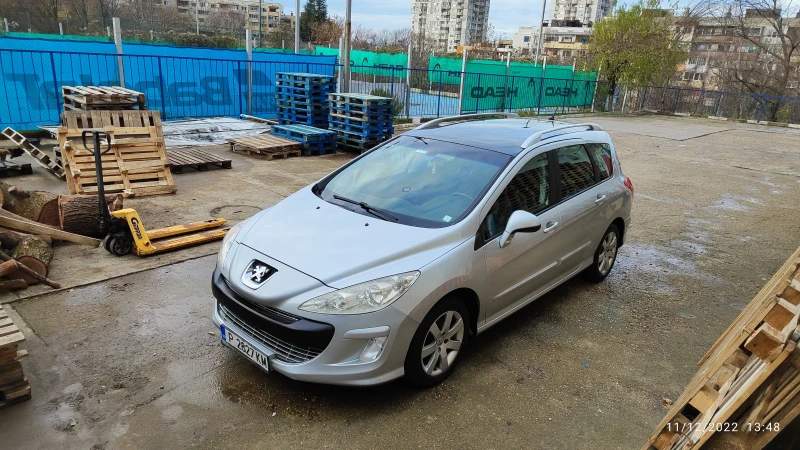 Peugeot 308 1.6 HDI SW, снимка 1 - Автомобили и джипове - 48200770