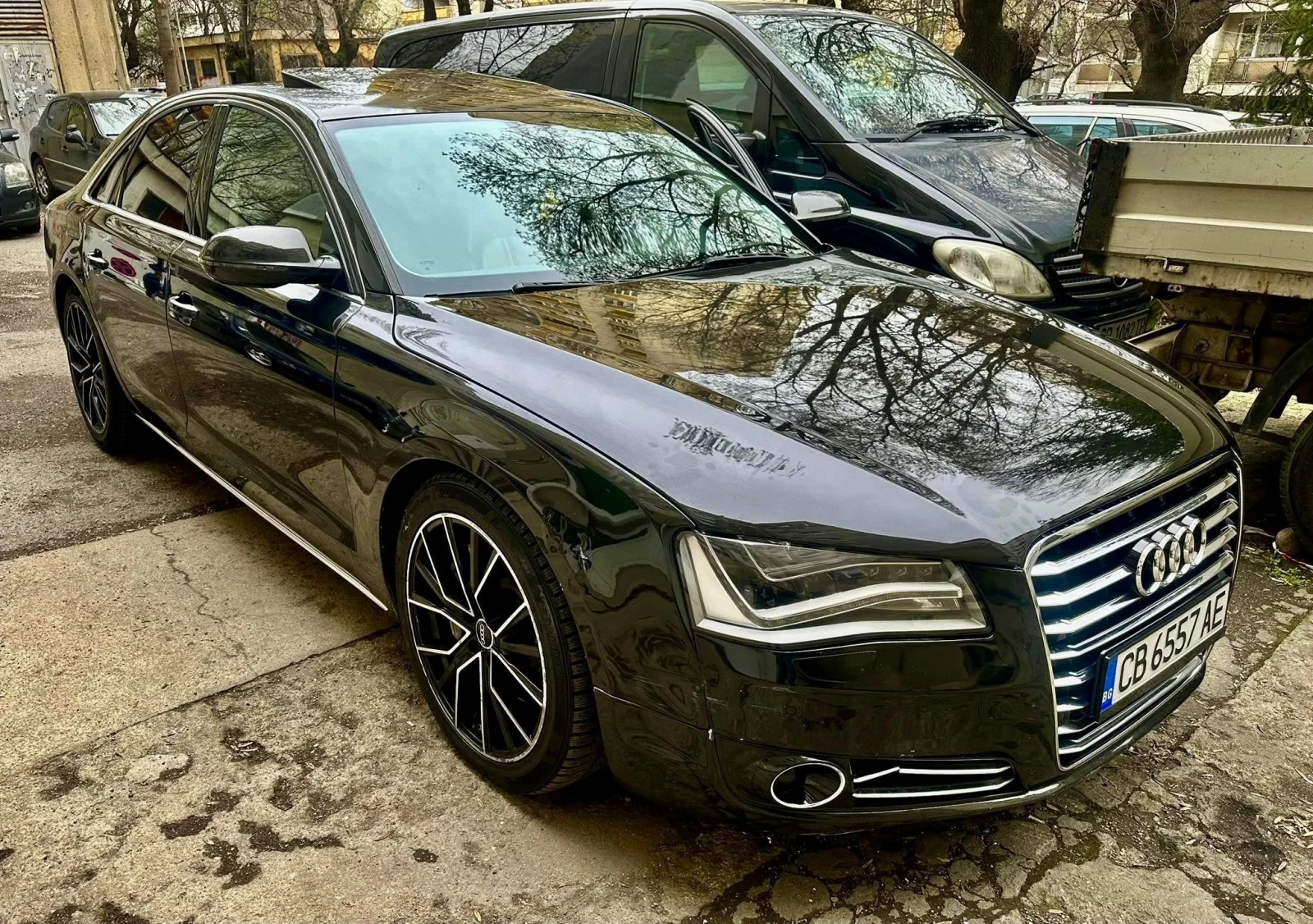 Audi A8 ФУЛ//ЛЕД МАСАЖ ОБДУХВАНЕ  - изображение 2