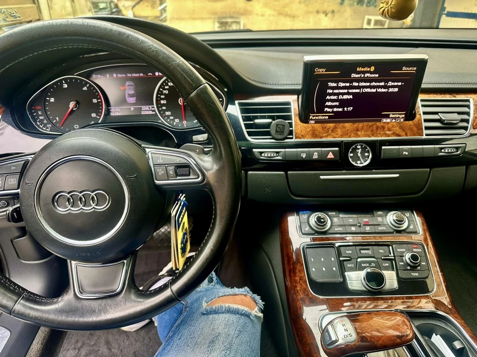 Audi A8 ФУЛ//ЛЕД МАСАЖ ОБДУХВАНЕ  - изображение 8