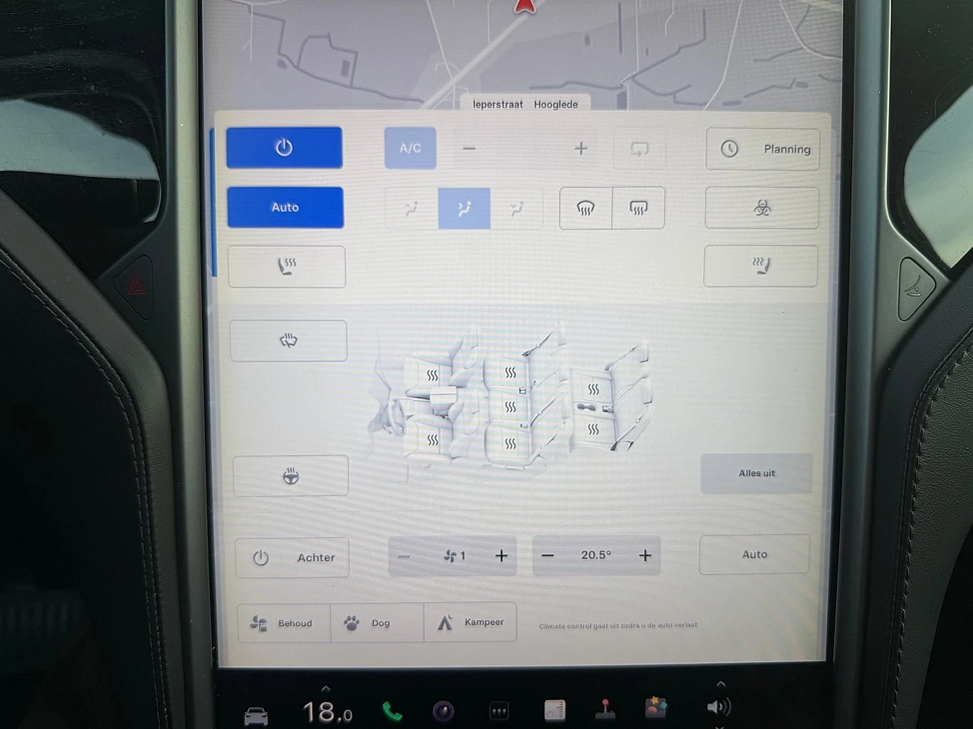 Tesla Model X 75D, снимка 15 - Автомобили и джипове - 53752007