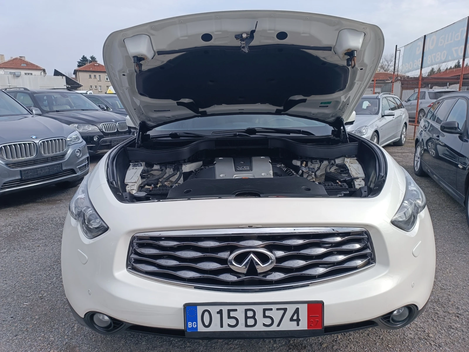 Infiniti Fx 37 -S! 203ХИЛ.КМ !Нов внос ШВЕЙЦАРИЯ!!!!Като НОВА !!!, снимка 15 - Автомобили и джипове - 54043761