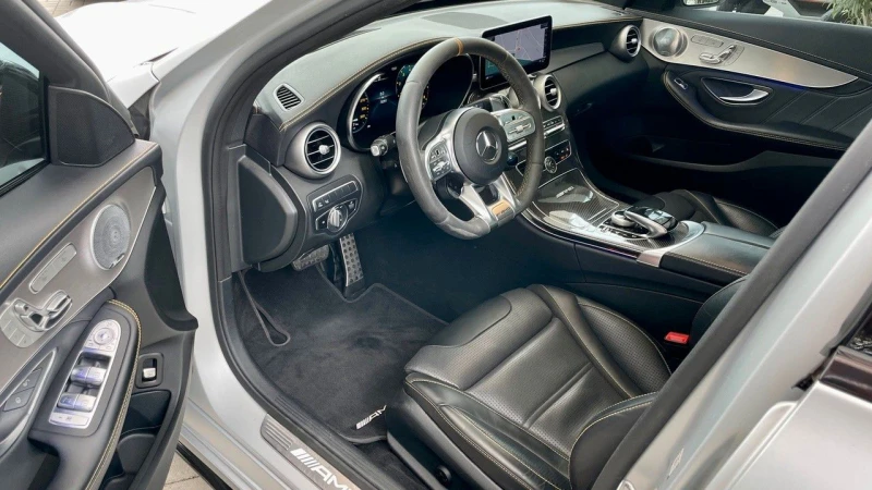 Mercedes-Benz C 63 AMG S/510HP/CERAMIK/AMG-BREMSEN/BURM/AMB/LED/258vpr, снимка 8 - Автомобили и джипове - 49907870