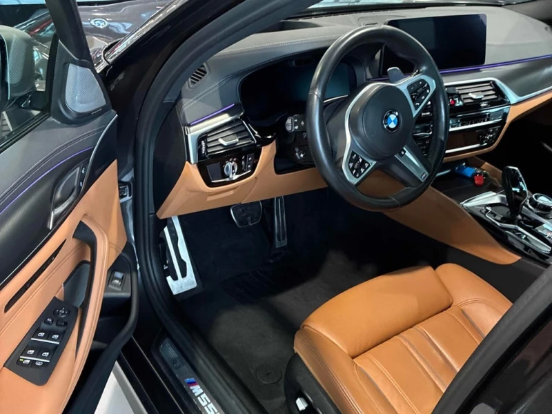 BMW 550 2021 M550I XDRIVE * БЕЗ ПЪРВОНАЧАЛНА ВНОСКА* , снимка 7 - Автомобили и джипове - 52795502
