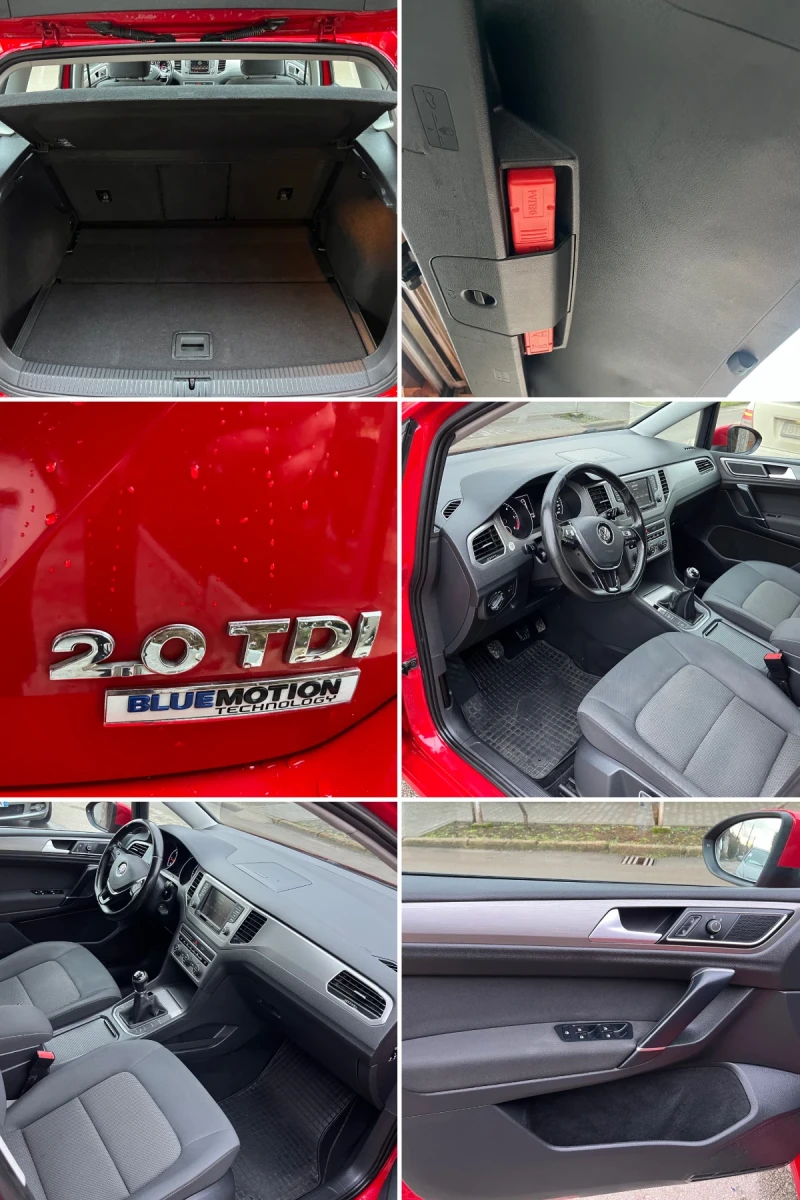 VW Sportsvan 2.0TDI-Distronic, снимка 17 - Автомобили и джипове - 53262803