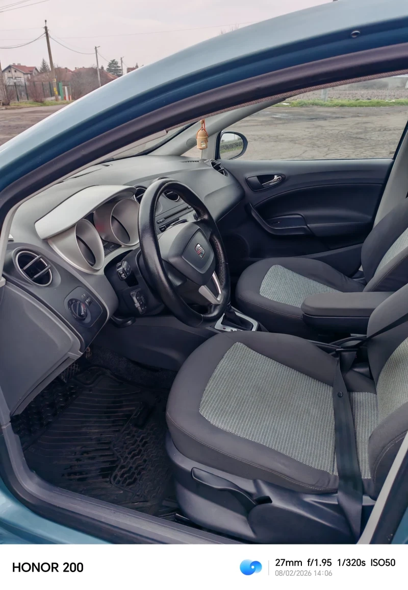 Seat Ibiza 1.6I-105PH.AVTOMATIK.ГАЗ. FACELIFT., снимка 8 - Автомобили и джипове - 53447256