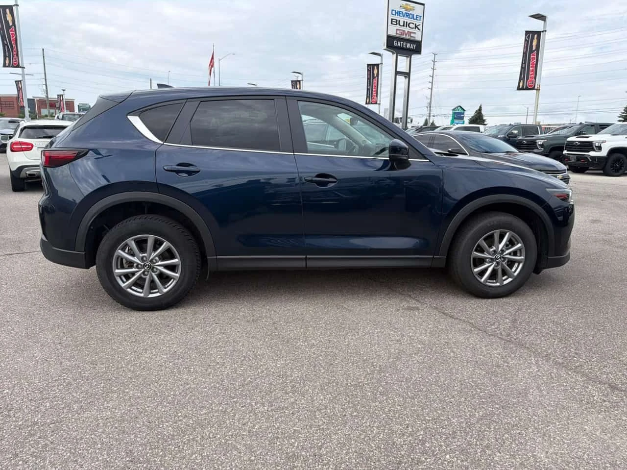 Mazda CX-5 AWD 2.5L / КОЖА / ПОДГРЕВИ , снимка 4 - Автомобили и джипове - 55614138