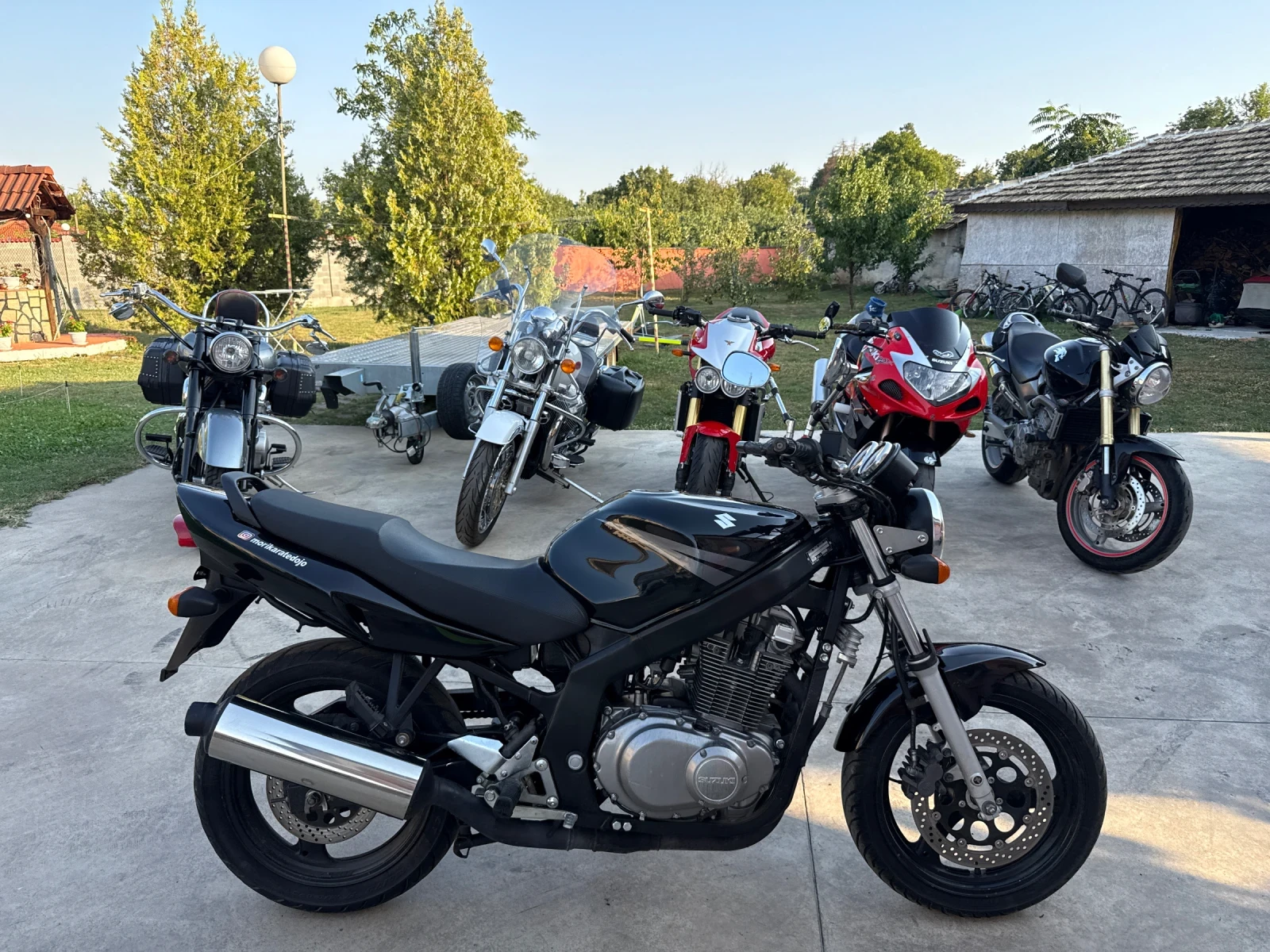 Suzuki Gs 500, снимка 4 - Мотоциклети и мототехника - 55675484