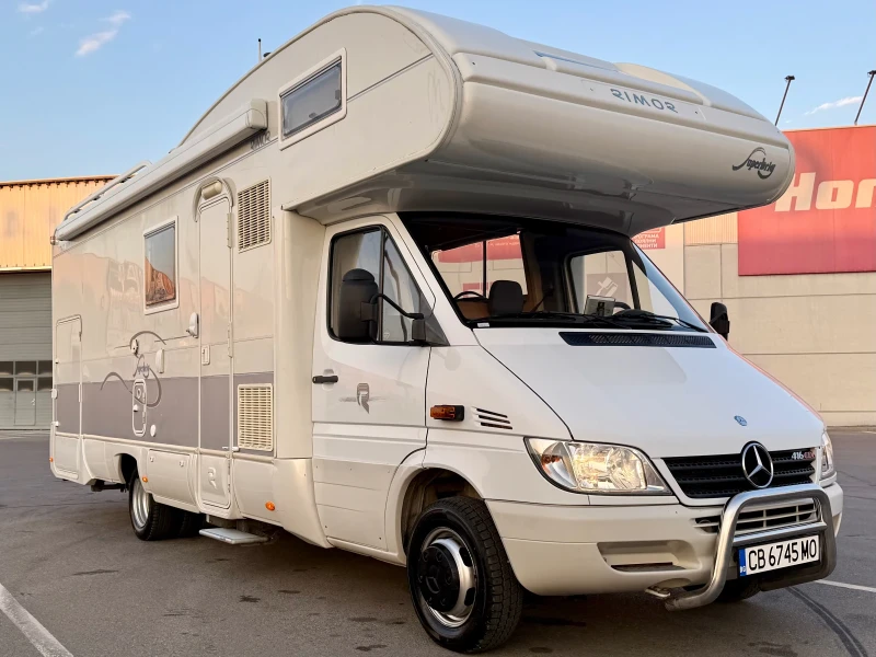 Кемпер Mercedes-Benz 416 2.7 CDI RIMOR, снимка 15 - Каравани и кемпери - 51689659