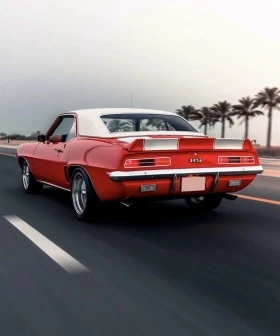 Chevrolet Camaro RS - 1969 - Hugger Orange - 5.7 - V8 - 300 hp, снимка 2